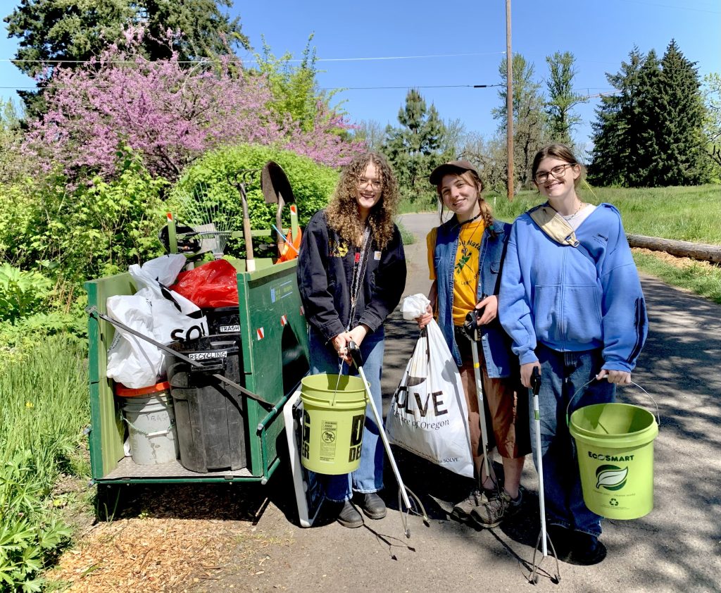 Earth Day Park Clean Up with SOLVE – Nearby Nature